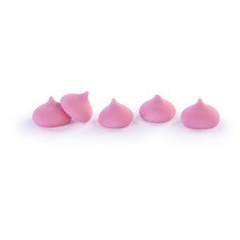 Picture of MERINGUE PINK 1.5CM EDIBLE SPRINKLES X 50G
